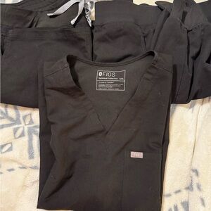 Figs Charcoal Technical Collection Top